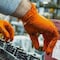 Handcare Disposable Gloves, Heavy Duty, 8 mil Palm, Nitrile, Powder-Free, M, 1000 PK, Orange HC-NEOR80MD - alternate 4
